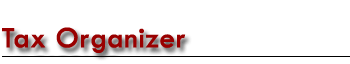 Tax Organizer